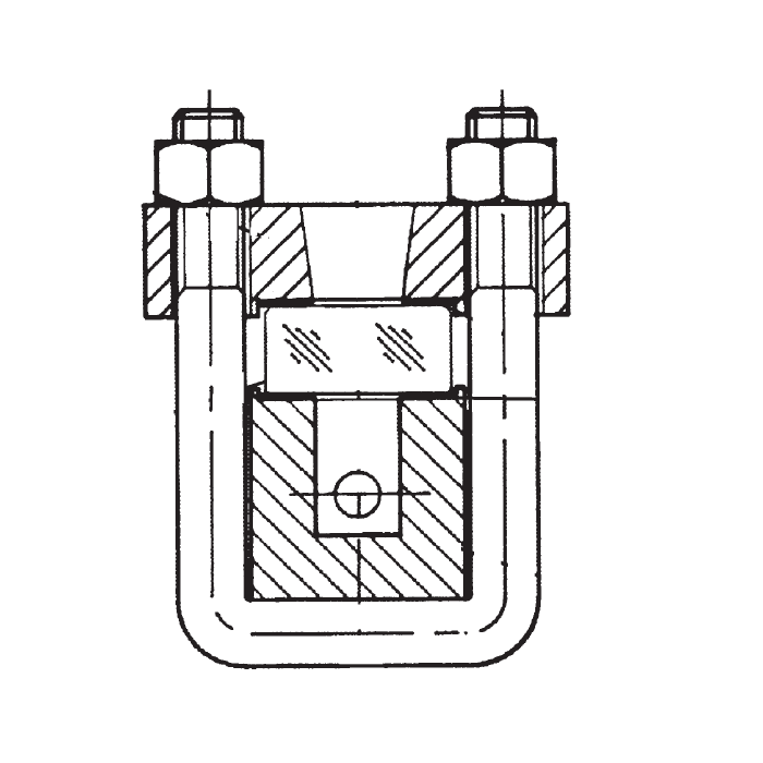 KLINGER Niveaumåling Bypass Refleksviser R-160D drawing 2