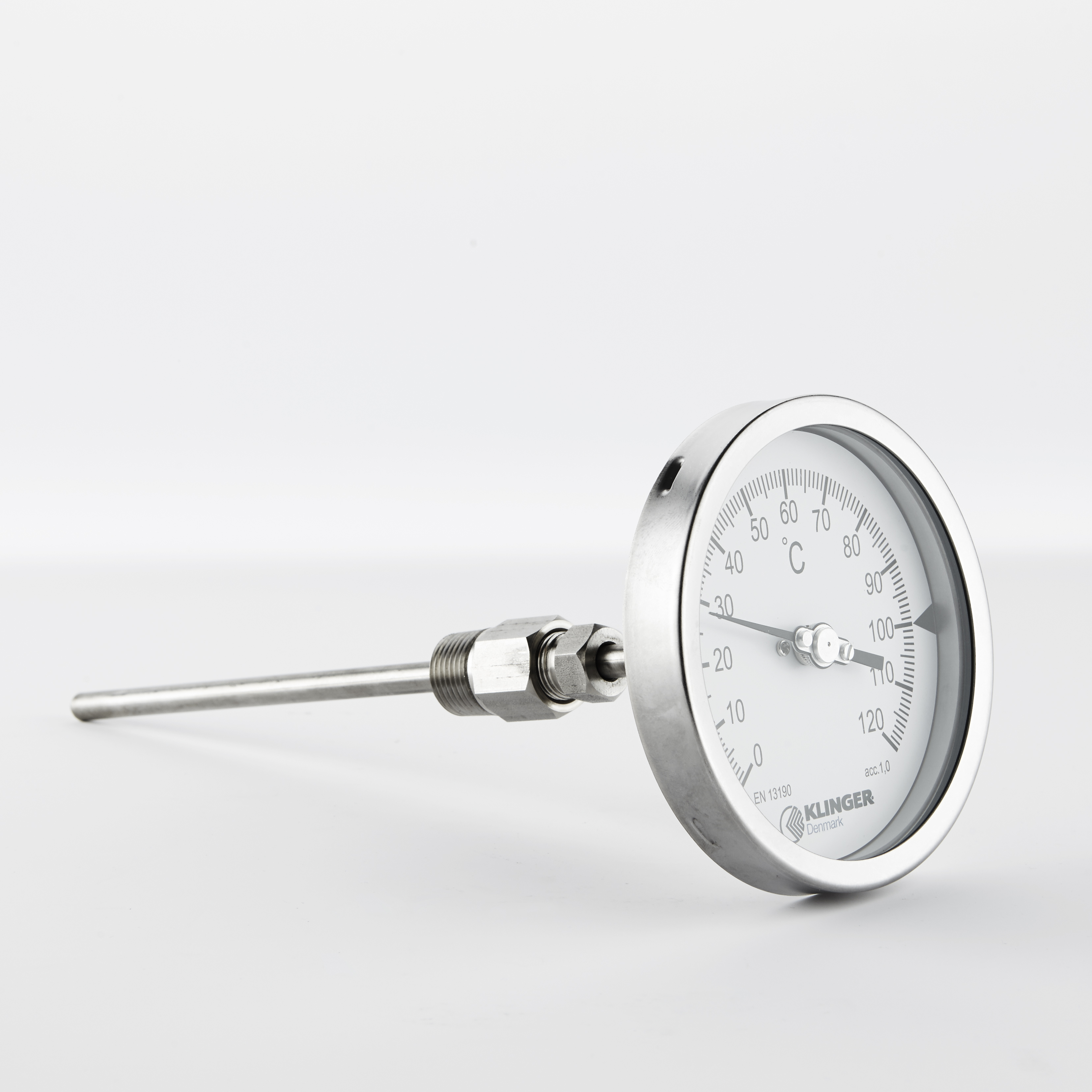 KLINGER Temperaturmling Termometer side  3
