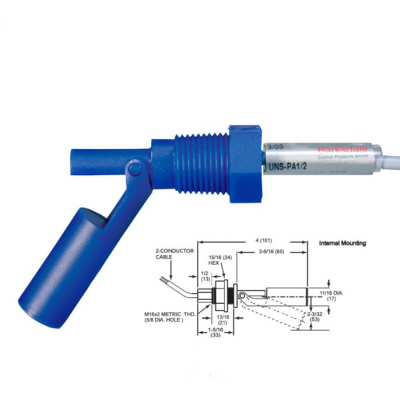 KLINGER Universel transmitter Flyder measurement tegning 2