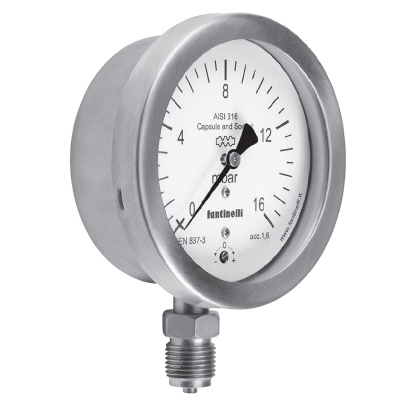 KLINGER Trykmåling Fantinelli Manometer 200 side billede 1