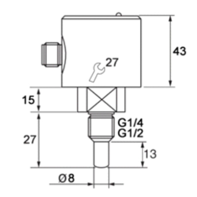 KLINGER Termiske masseflowmår BL layout diagram 4