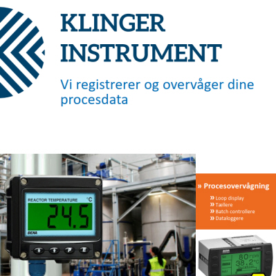 Vi registrerer og overvåger 1