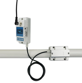 KLINGER Ultarlyd flowmåler connected with its wire 4